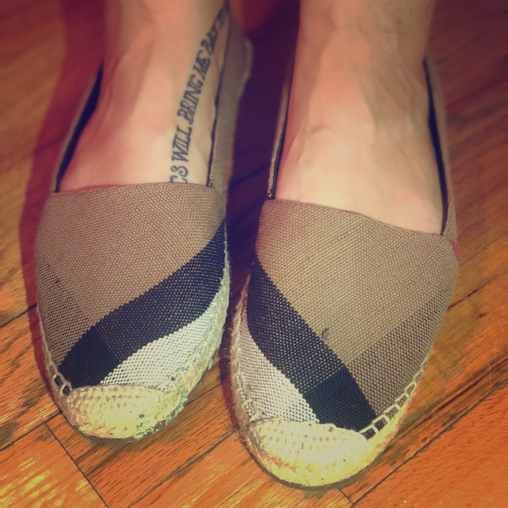 Sumer shoes Burberry